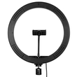 GloboStar® 75802 Professional Digital Ring Light Φ30cm LED SMD 40W 4000lm 180° DC 5V με Καλώδιο Τροφοδοσίας USB - Ενσωματωμένο Χειριστήριο Εναλλαγής Χρωμάτων & 1 Βάση Τηλεφώνου - Πολύχρωμο RGBW+WW Dimmable