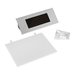 GloboStar® 71485 Αυτόνομο Ηλιακό Φωτιστικό LED SMD 1W 40lm με Ενσωματωμένη Μπαταρία 600mAh - Φωτοβολταϊκό Πάνελ με Αισθητήρα Ημέρας-Νύχτας για Αρίθμηση Διεύθυνσης Δρόμου Αδιάβροχο IP65 Ψυχρό Λευκό 6000K
