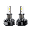 GloboStar® 82021 H3 F2 Line KIT Βασικού Φωτισμού Αυτοκινήτου & Φορτηγού 3rd Generation Can-Bus Series LED CREE CXB COB 30/60W 7000lm DC 12V Αδιάβροχο IP65 Ψυχρό Λευκό 6000K