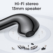GloboStar® 87055 JOYROOM Originals JR-T13 Bilateral TWS Earphones με Θήκη Φόρτισης True Wireless Bluetooth V5.0 Binaural Συμβατό με iOS & Android Μαύρο