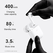GloboStar® 87051 JOYROOM Originals JR-T03S TWS Earphones με Θήκη Φόρτισης True Wireless Bluetooth V5.0 Binaural Συμβατό με iOS & Android Μαύρο