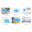GloboStar® 80048 SONOFF SNZB-02-R3 – Zigbee Wireless Temperature & Humidity Sensor Real Time Monitoring