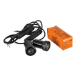 GloboStar® 81611 LAND ROVER Ghost Car Brand Logo Projector - Προτζέκτορας Προβολής Μάρκας Αυτοκινήτου LED CREE XHP35 3W 240lm 120° DC 12V IP20 Ψυχρό Λευκό 6000K