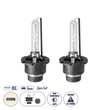 GloboStar® D2S/D2C 84024 Λάμπες Αυτοκίνητου, Μοτοσυκλέτας & Φορτηγού Xenon Super Vision High Brightness +60% HID 35W 3200lm IP20 Φυσικό Λευκό 4300K - Σετ 2 Τεμαχίων