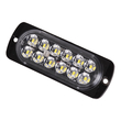 GloboStar® 85263 PRO Series Μπάρα Σήμανσης Οχήματος Ασθενοφόρου για Αυτοκίνητα & Φορτηγά Φωτισμού STROBE LED SMD 3030 12W DC 12-24V Αδιάβροχη IP65 Ψυχρό Λευκό 6000K