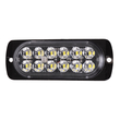 GloboStar® 85263 PRO Series Μπάρα Σήμανσης Οχήματος Ασθενοφόρου για Αυτοκίνητα & Φορτηγά Φωτισμού STROBE LED SMD 3030 12W DC 12-24V Αδιάβροχη IP65 Ψυχρό Λευκό 6000K