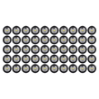 GloboStar® 85307 Πακέτο 50 Τεμάχια Φώτα Όγκου για Φορτηγά BULLET PIN LED SMD 5730 1W / Τεμ. 100lm DC 24V Αδιάβροχα IP65 Ψυχρό Λευκό 6000K