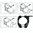 GloboStar® 85556 ΣΕΤ 2 Βάσεις Στήριξης για Μπάρες - Προβολάκια LED Rollbar JEEP BAR Holder - Brackets - 2.25 έως 3 Inches Universal