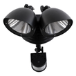 GloboStar® 85712 Μαύρο Αυτόνομο Ηλιακό Φωτιστικό LED SMD 10W 150lm με Ενσωματωμένη Μπαταρία 1200mAh - Φωτοβολταϊκό Πάνελ με Αισθητήρα Ημέρας-Νύχτας και PIR Αισθητήρα Κίνησης Αδιάβροχο IP54 Ψυχρό Λευκό 6000K