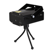 GloboStar® 85819 Διακοσμητικό Φωτιστικό Ειδικών Εφέ CIRCLES DOT 3D LASER 30W AC 230V - με Διακόπτη On/Off - Sound Activated - Πρίζα Schuko IP20 Κόκκινο & Πράσινο