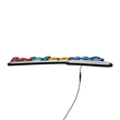 GloboStar® 85861 Φωτιστικό Ταμπέλα Φωτεινή Επιγραφή NEON LED Σήμανσης Animated WELCOME 30W AC 230V με Διακόπτη On/Off και Ασύρματο Χειριστήριο IR Κόκκινο - Πράσινο - Κίτρινο - Μπλε - Λευκό