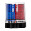 GloboStar® 85155 PRO Series Φάρος Σήμανσης Οχήματος Αστυνομίας για Αυτοκίνητα & Φορτηγά STROBE LED 10W DC 12-24V Αδιάβροχος IP65 Μπλε & Κόκκινο