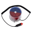 GloboStar® 85155 PRO Series Φάρος Σήμανσης Οχήματος Αστυνομίας για Αυτοκίνητα & Φορτηγά STROBE LED 10W DC 12-24V Αδιάβροχος IP65 Μπλε & Κόκκινο