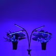 GloboStar® 85957 Grow Light Full Spectrum LED Φωτιστικό Ανάπτυξης Φυτών Γλάστρας με 4 Κινούμενες Κεφαλές & Βάση Μανταλάκι Clip SMD 2835 20W 160° AC230V IP20 με Dimmer & Timer Εσωτερικού Χώρου για Κάλυψη Επιφάνειας 1m x 1m Πλήρους Φάσματος Φωτισμού
