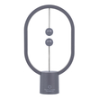 GloboStar® MAGNET 76545 Μοντέρνο Φωτιστικό Γραφείου Ανοιχτό Γκρι LED 15 Watt 1500lm DC 5V με Μαγνητικό Διακόπτη & Καλώδιο Τροφοδοσίας USB Θερμό Λευκό 2700K