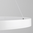 GloboStar® NEMESIS 61162 Κρεμαστό Φωτιστικό Δαχτυλίδι-Κύκλος LED CCT 67W 7689lm 360° AC 220-240V - Εναλλαγή Φωτισμού μέσω Τηλεχειριστηρίου All In One Ψυχρό 6000k+Φυσικό 4500k+Θερμό 2700k Dimmable Φ80cm - Λευκό - 3 Years Warranty