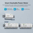 GloboStar® 80055 SONOFF SPM-MAIN - Wi-Fi Smart Stackable Power Meter Main Unit