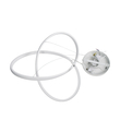 GloboStar® DEXTER 61050 Κρεμαστό Φωτιστικό Οροφής Design LED CCT 72W 8064lm 300° AC 220-240V - Εναλλαγή Φωτισμού μέσω Τηλεχειριστηρίου All In One Ψυχρό 6000k+Φυσικό 4500k+Θερμό 2700k Dimmable Φ56cm - Λευκό - 3 Years Warranty