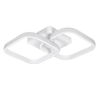 GloboStar® NORA 61062 Φωτιστικό Οροφής Design LED CCT 22W 2640lm 300° AC 220-240V - Εναλλαγή Φωτισμού μέσω Διακόπτη On/Off All In One Ψυχρό 6000k+Φυσικό 4500k+Θερμό 2700k Μ40 x Π24 x Υ7cm - Λευκό