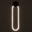 GloboStar® ILDI 61088 Κρεμαστό Φωτιστικό Οροφής Design LED CCT 12W 1440lm 300° AC 220-240V - Εναλλαγή Φωτισμού μέσω Διακόπτη On/Off All In One Ψυχρό 6000k+Φυσικό 4500k+Θερμό 2700k Μ10 x Π2.3 x Υ38cm - Μαύρο