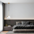 GloboStar® MONROE 00956 Μοντέρνο Κρεμαστό Φωτιστικό Μπάλα Μονόφωτο 1 x E27 IP20 Χρυσό Μέταλλο με Λευκό Γυαλί - Μ30 x Π30 x Υ75cm