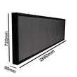 GloboStar® 90295 Κυλιόμενη Ψηφιακή Επιγραφή P10 LED SMD AC 220-240V με Wi-Fi - Αδιάβροχή IP54 - Μονής Όψης - Μ264 x Π9 x Υ72cm RGBW