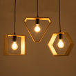 GloboStar® ELISE 00682 Μοντέρνο Κρεμαστό Φωτιστικό Ράγα Τρίφωτο 3 x E27 IP20 Μπεζ Ξύλο με Μαύρο Μέταλλο - Μ76 x Π8 x Υ130cm