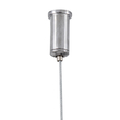 GloboStar® DIAMOND TRIO 61143 Κρεμαστό Φωτιστικό Δαχτυλίδι-Κύκλος LED CCT 100W 12123lm 360° AC 220-240V - Εναλλαγή Φωτισμού μέσω Τηλεχειριστηρίου All In One Ψυχρό 6000k+Φυσικό 4500k+Θερμό 2700k Dimmable Φ25+40+60cm - Χρυσό Βούρτσας - 3 Years Warranty
