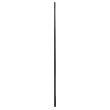 GloboStar® SURFACE-PROFILE 70806-3M Προφίλ Αλουμινίου - Βάση & Ψύκτρα Ταινίας LED με Μαύρο Φιμέ Κάλυμμα - Επιφανειακή Χρήση - Πατητό Κάλυμμα - Μαύρο - 3 Μέτρα - Πακέτο 5 Τεμαχίων - Μ300 x Π1.6 x Υ0.7cm
