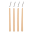 GloboStar® PINK-ORCHID 35205 ΣΕΤ 4 Αρωματικά Κεριά Κηροπηγίου Παραφίνης με Άρωμα Άγρια Ορχιδέα Σομόν Μ2 x Π2 x Υ25cm