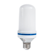 GloboStar® 76075 Λάμπα LED E27 Summer Flame Flickering Fire Burning Effect Peaceful Romantic and Relax 9W 450lm 320° AC 85-265V με 4 Λειτουργίες Εφέ και Αναστροφή Φλόγας Θερμό Λευκό 1800K