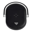 GloboStar® ECLIPSE 76558 Μοντέρνο Επιτραπέζιο Φωτιστικό Πορτατίφ LED 15W 1200lm 180° AC 230V - με Ασύρματη Φόρτιση - Wireless Charger - Διακόπτη Αφής με 3 Εντάσεις Φωτισμού Φυσικό Λευκό 4500K Dimmable - Μ17 x Π13 x Υ10 - Μαύρο