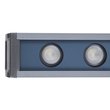 GloboStar® WASHER-GAIA 90185 Μπάρα Φωτισμού Wall Washer LED 36W 3780lm 30° DC 24V Αδιάβροχο IP65 Μ100 x Π4 x Υ5cm Πολύχρωμο RGBW DMX512 - Γκρι Ανθρακί - 3 Χρόνια Εγγύηση