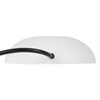 GloboStar® STEP-LUNA 90620 Επιφανειακό Φωτιστικό Σκαλοπατιού - Διαδρόμου LED 3W 345lm 10° DC 24V Αδιάβροχο IP65 Φ12 x Υ3cm Φυσικό Λευκό 4500K - Λευκό - 3 Years Warranty