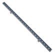 GloboStar® WASHER-ZAIA S-90993 Μπάρα Φωτισμού Wall Washer LED 24W 4320lm 30° DC 24V Αδιάβροχο IP65 Μ100 x Π4 x Υ3cm Ψυχρό Λευκό 6000K - Γκρι Ανθρακί
