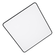 GloboStar® KAMALA 61208-S Πλαφονιέρα Οροφής LED CCT 75W 8625lm 120° AC 220-240V - Εναλλαγή Φωτισμού μέσω Τηλεχειριστηρίου All In One Ψυχρό 6000k+Φυσικό 4500k+Θερμό 2700k Dimmable Μ60 x Π60 x Υ8cm - Μαύρο - 3 Years Warranty