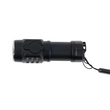 GloboStar® 79076 Φορητός Φακός Χειρός Επαναφορτιζόμενος LED Luminus SST20 10W 500lm 30° Μοιρών με 1 x 16340 Μπαταρία 800mAh USB 2.0 3 Modes Αδιάβροχο IP54 Ψυχρό Λευκό 6000K