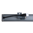 GLOBOSTAR® WASHER-VAIA 90179 Μπάρα Φωτισμού Wall Washer LED 6W 660lm 30° DC 24V Αδιάβροχο IP65 Θερμό Λευκό 2700Κ Dimmable - Γκρι Ανθρακί - Μ30 x Π4 x Υ5cm - 3 Χρόνια Εγγύηση