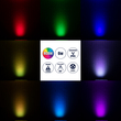 GLOBOSTAR® WASHER-VAIA 90184 Μπάρα Φωτισμού Wall Washer LED 6W 510lm 30° DC 24V Αδιάβροχο IP65 Πολύχρωμο RGBW Dimmable DMX512 - Γκρι Ανθρακί - Μ30 x Π4 x Υ5cm - 3 Χρόνια Εγγύηση