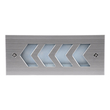 GloboStar® WALLLIGHT-ARINA 90670 Χωνευτό Φωτιστικό Τοίχου LED 6W 660lm 120° DC 24V Αδιάβροχο IP67 Μ17 x Π7 x Υ5.5cm Θερμό Λευκό 3000K - Ανοξείδωτο Ατσάλι - 3 Years Warranty