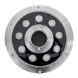 GloboStar® UNDERWATER-FINA 90674 Υποβρύχιο Φωτιστικό Σποτ Ειδικό για Σιντριβάνια LED 9W 990lm 30° DC 24V Αδιάβροχο IP68 Φ16 x Υ8cm Θερμό Λευκό 3000K - Ανοξείδωτο Ατσάλι - 3 Years Warranty