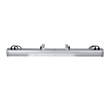 GloboStar® WASHER-DAIA S-90995 Μπάρα Φωτισμού Wall Washer LED 54W 5400lm 30° AC 230V Αδιάβροχο IP65 Μ100 x Π7.5 x Υ7cm Πολύχρωμο RGB DMX512 Display on Body - Ασημί