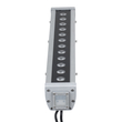 GloboStar® WASHER-DAIA S-90997 Μπάρα Φωτισμού Wall Washer LED 96W 10080lm 30° AC 230V Αδιάβροχο IP65 Μ52 x Π7.5 x Υ7cm Πολύχρωμο 4in1 RGBW DMX512 Display on Body - Ασημί