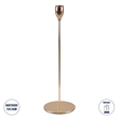 GloboStar® ISABELLA 35105 Κηροπήγιο Μεταλλικό Χάλκινο Φ10 x Υ33cm