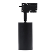GloboStar® LEO 60353 Μοντέρνο Φωτιστικό Οροφής Σποτ Μονόφωτο 1 x GU10 IP20 Μαύρο Αλουμίνιο - Μ6 x Π6 x Υ19cm - 5 Χρόνια Εγγύηση