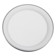 GloboStar® SALEM 61238 Πλαφονιέρα Οροφής Δαχτυλίδι-Κύκλος LED CCT 105W 12075lm 120° AC 220-240V - Εναλλαγή Φωτισμού μέσω Τηλεχειριστηρίου All In One Ψυχρό 6000k+Φυσικό 4500k+Θερμό 2700k Dimmable Φ60cm - Ασημί - 3 Years Warranty