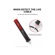 GloboStar 79991 Επαγγελματικός Ανιχνευτής Τάσης ΑC - Voltage Detector Χωρίς Επαφή 50-1000V με Φακό LED - Ένδειξη LED - Ένδειξη Ισχύος Σήματος - Εργαλείο Ηλεκτρολόγου