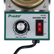 GloboStar® 79992 Proskit SS-552 Solder Pot - Δοχείο Συγκόλλησης Ρεύματος 200W AC 220-240V με Ρύθμιση Θερμοκρασίας 100°C έως 550°C Μ15 x Π9.5 x Υ5.2cm GloboStar® 79992 Proskit SS-552 Solder Pot - Δοχείο Συγκόλλησης Ρεύματος 200W AC 220-240V με Ρύθμιση Θερμοκρασίας 100°C έως 550°C Μ15 x Π9.5 x Υ5.2cm