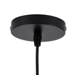 GloboStar® SCANDINAVIA 01698 Μοντέρνο Κρεμαστό Φωτιστικό Πλέγμα Μονόφωτο 1 x E27 IP20 Μπεζ Ξύλο - Μ33 x Π33 x Υ20cm