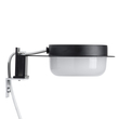 GloboStar® KIARA 60400 Μοντέρνο Φωτιστικό Τοίχου - Απλίκα Καθρέπτη Μπάνιου με 3 Τρόπους Τοποθέτησης LED 5W 560lm 120° AC 220-240V IP44 Μ10 x Π13 x Υ3cm - Φυσικό Λευκό 4500K - Μαύρο - 3 Χρόνια Εγγύηση